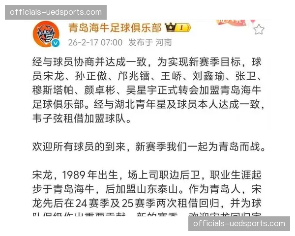 海牛宋龙赛季首次首发,三中卫体系提升防守硬度 海牛宋龙赛季首次首发,三中卫体系提升防守硬度